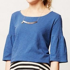BOGO Anthropologie Slubby Bell Sleeve Pullover